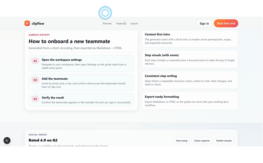Click Preview screenshot